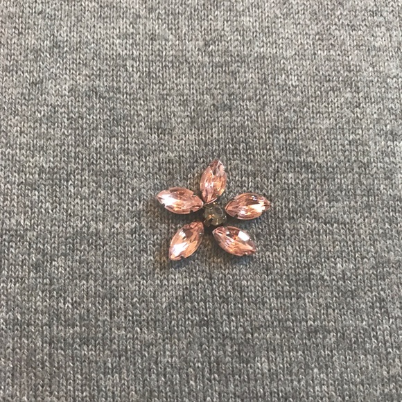 Elle grey sparkle sweater, medium - Picture 3 of 7